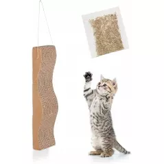 Carton pentru zgariat, Trixie, pentru pisici, Gonga® - Maro