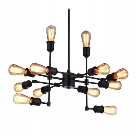 Lustra LOFT SPUTNIK, cu 12 pendule, Gonga®