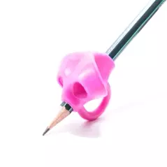 Suport practic pentru creion/stilou, pentru corectare scriere, Gonga - Roz