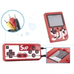 Joc retro pentru copii, baterie reincarcabila, cu maneta, Gonga®