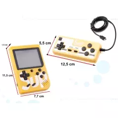 Joc retro pentru copii, baterie reincarcabila, cu maneta, Gonga®