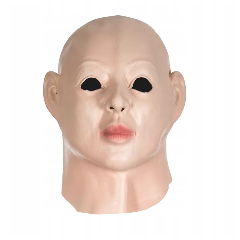 Masca Creepy, latex, model femeie, Gonga®