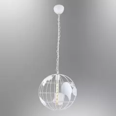 Lustra tip pendul model glob pamantesc, diametru 30 cm, Gonga
