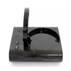 Ceas desteptator cu oprire alarma cu pistol infrarosu, afisaj LCD, Gonga®