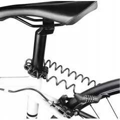 Antifurt pentru bicicleta spiralat, 1.2m, Gonga®