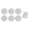 Set 6 Lampi fara fir cu telecomanda , Gonga®