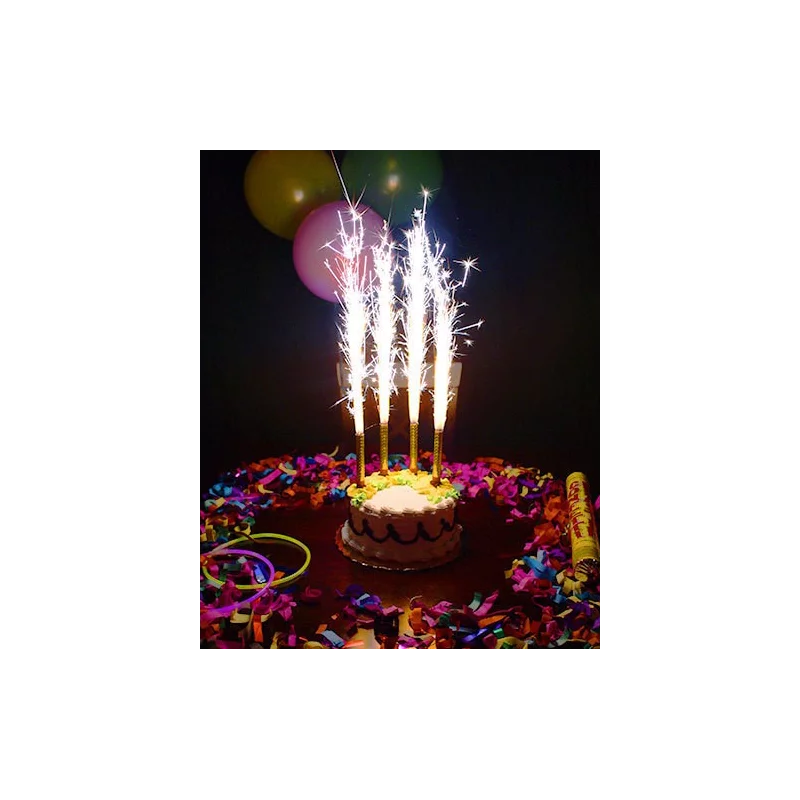 Artificii pentru tort, 12 cm, Gonga
