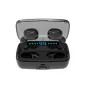Casti Bluetooth Stereo F9, Wireless, negru