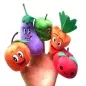 Set 10 marionete din plus pentru degete, legume