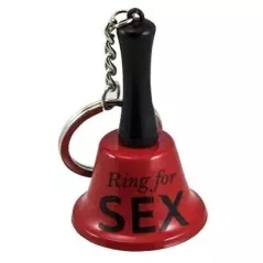 Breloc amuzant Ring for sex, Gonga® - Rosu