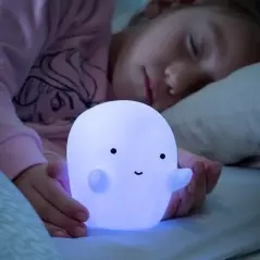 Lampa de veghe, pentru copii, model fantoma cu led multicolor, Gonga® - Multicolor