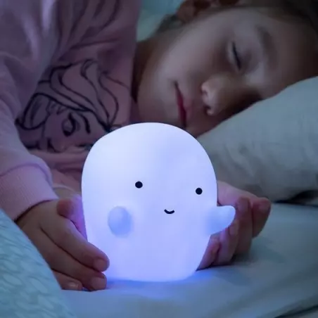 Lampa de veghe, pentru copii, model fantoma cu led multicolor, Gonga®