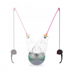 Jucarie interactiva pentru pisici, 3 in 1, Gonga®