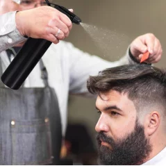 Set 3 pulverizatoare din aluminiu pentru frizerie, Gonga®