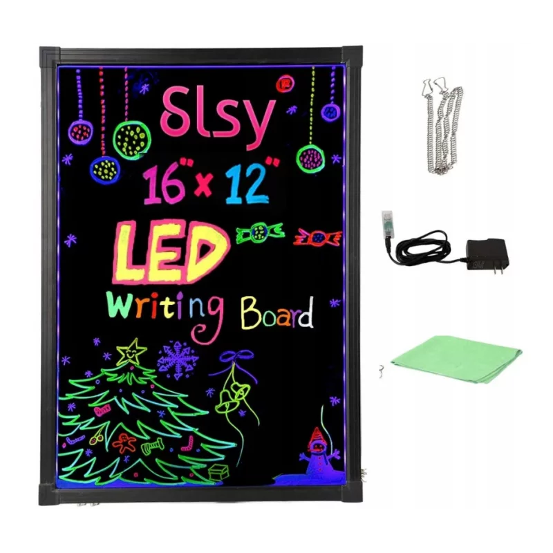 Tabla LED Fluorescenta pentru scris/desenat,30x40cm,Gonga