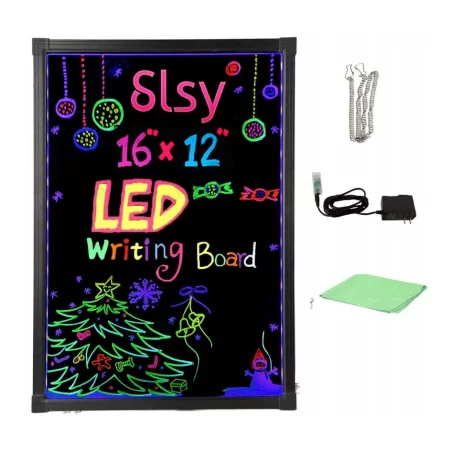Tabla LED Fluorescenta pentru scris/desenat,30x40cm,Gonga