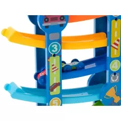 Pista pentru masinute pe 7 nivele, multicolor,Gonga®