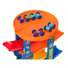 Pista pentru masinute pe 7 nivele, multicolor,Gonga®