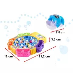 Joc interactiv Prinde Pestele, 15 pesti, multicolor