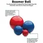 Jucarie model Boomer Ball pentru catei, 10 cm