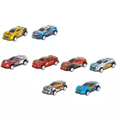 Set 8 masini de curse metalice, Gonga®