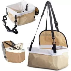 Geanta pentru transport catei, pisici, animale de companie, impermeabil,pentru talie mica  3 in 1, multifunctionala, Gonga®