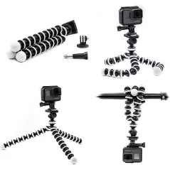 Trepied model octopus pentru GoPro, marimea S, Gonga®