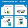 Kit de constructie pentru copii, robot solar, 14 in 1, Gonga®