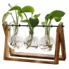 Vaza hidroponica cu trei vase de sticla, Gonga®
