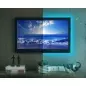 Banda LED RGB pentru spatele televizorului, 4x50cm,Gonga®