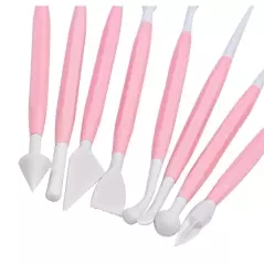 Set 8 spatule pentru decorarea prajiturilor, Gonga®