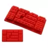 Forma de copt din silicon, tip LEGO, Gonga®