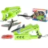 Pistol de jucărie cu lansator de avioane si masinute, Gonga®