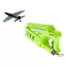 Pistol de jucărie cu lansator de avioane si masinute, Gonga®