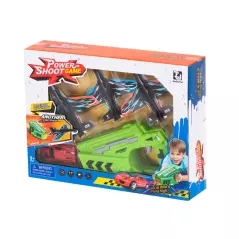 Pistol de jucărie cu lansator de avioane si masinute, Gonga®