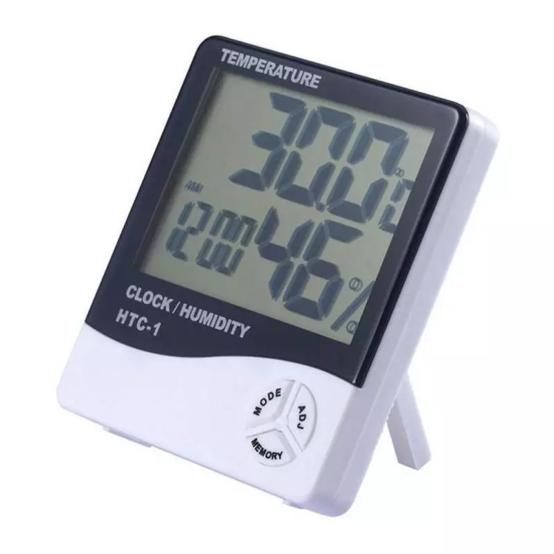 Ceas digital cu senzor de umiditate si temperatura, Gonga®