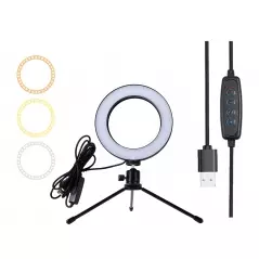 Lampa LED Ring Light, 16cm, Gonga®