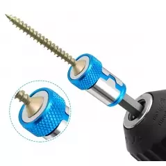 Suport magnetic pentru bormasina cu opritor de adancime si blocare de tip HEX de 1/4 inch, Gonga
