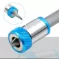 Suport magnetic pentru bormasina cu opritor de adancime si blocare de tip HEX de 1/4 inch, Gonga®