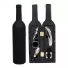 Set 6 accesorii pentru vin, model sticla de vin, Gonga®