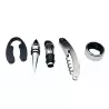 Set 6 accesorii pentru vin, model sticla de vin, Gonga®