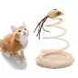 Jucarie interactiva pentru pisici, soarece zburator, Gonga®