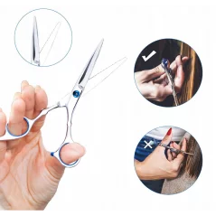 Set pentru frizerie si coafor, 6 piese, Gonga®