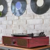 Pick-Up , gramofon cu 3 viteze, boxe integrate Bluetooth, Gonga®