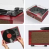 Pick-Up , gramofon cu 3 viteze, boxe integrate Bluetooth, Gonga®