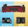 Pick-Up , gramofon cu 3 viteze, boxe integrate Bluetooth, Gonga®