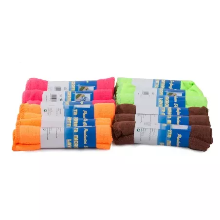 Set 12 lavete din microfibre pentru curatat, Gonga®