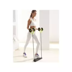 Dispozitiv de antrenament muscular cu gantere din cauciuc, Gonga®