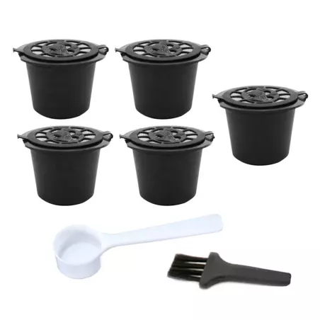 Set 5 capsule reutilizabile pentru cafea, Gonga
