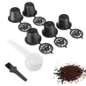 Set 5 capsule reutilizabile pentru cafea, Gonga®